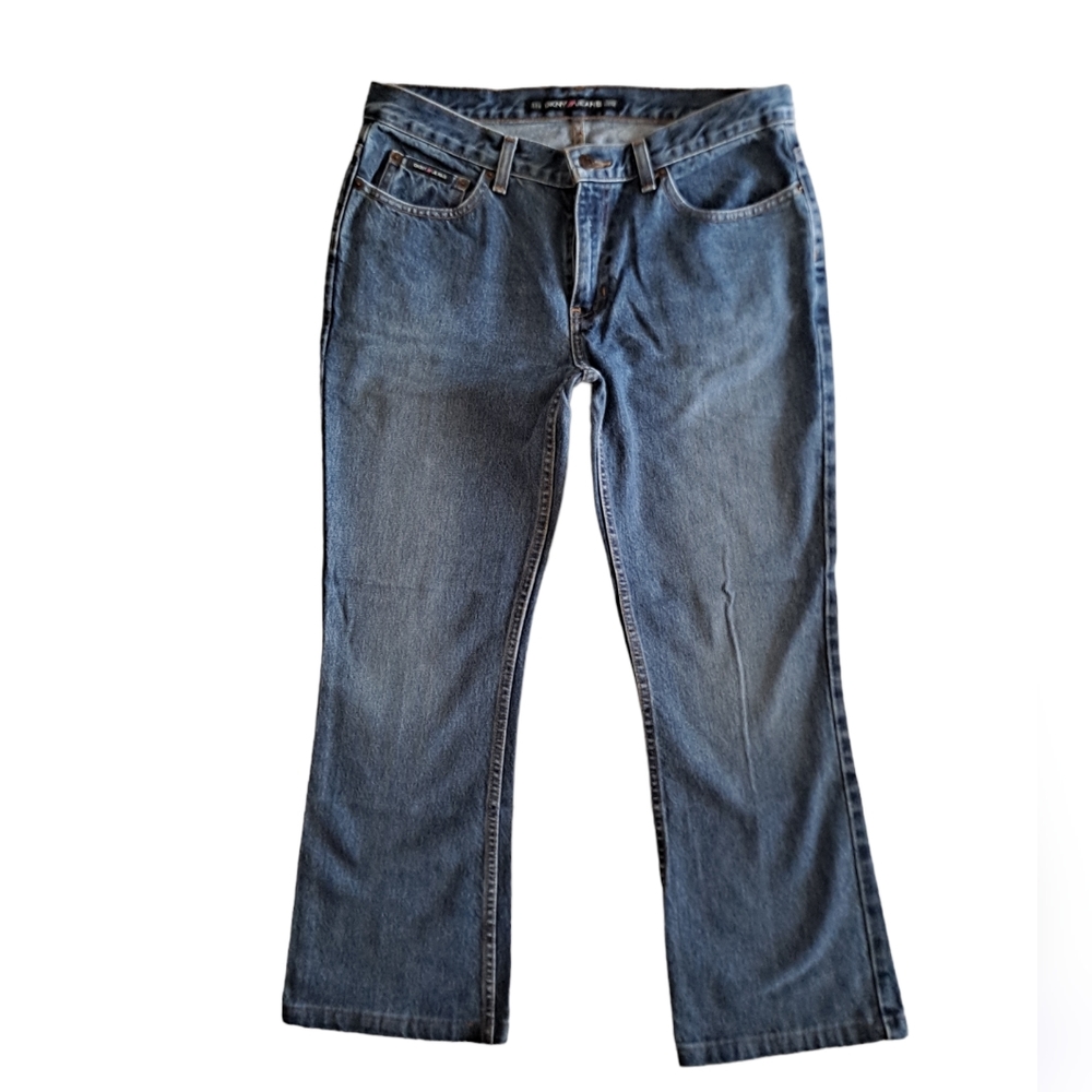 DKNY VTG bootcut blue jeans